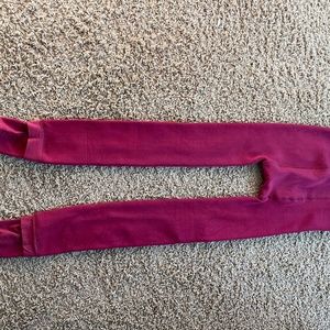 Fleece-lined leggings